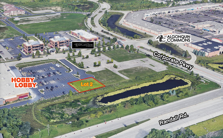 Pictures of Land property located at South Randal Road & Corporate Parkway, Algonquin, IL 60102 for sales - image #1