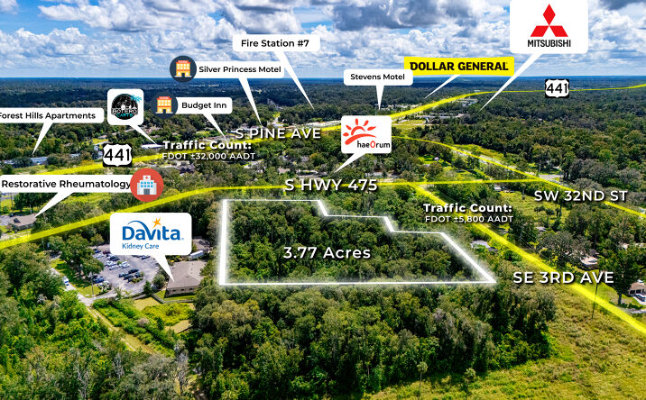 Pictures of Land property located at 3034 SE 3rd Avenue Ocala FI 34471, Ocala, FL 34471 for sales - image #1