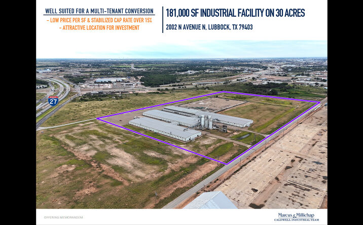 Pictures of Industrial property located at 2002 North Avenue N, Lubbock, TX, USA, Lubbock, TX 79403 for sales - image #1