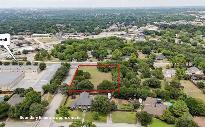 Pictures of Land property located at 105 Cheek-Sparger Rd., Colleyville, TX 76034 for sales - image #1