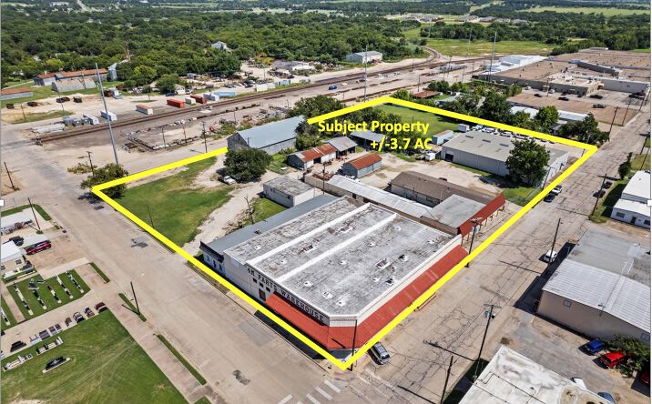 Pictures of Industrial, Land, Mixed Use, Office, Retail property located at 205 S Wilhite St, Cleburne, TX 76031 for sales - image #1