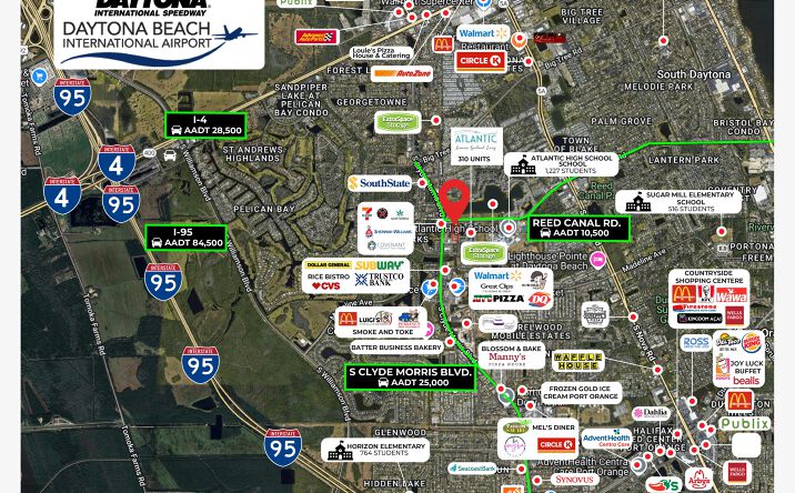 Pictures of Land property located at 3671 Clyde Morris Blvd., Port Orange, FL 32129-2317 for sales - image #1
