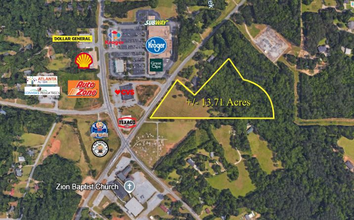 Pictures of Land property located at Brown Bridge Rd, Covington, GA 30016 for sales - image #1