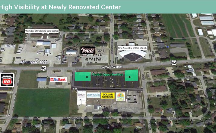 Pictures of Land, Retail property located at 1807 W 2nd Avenue, Indianola, IA 50125 for sales - image #1