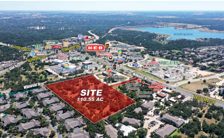 Pictures of Land property located at 4061 Williams Dr., Georgetown, TX 78633 for sales - image #1