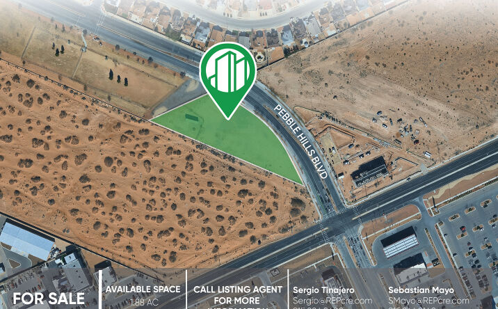 Pictures of Retail property located at 12770 Pebble Hills Blvd, El Paso, TX 79938 for sales - image #1