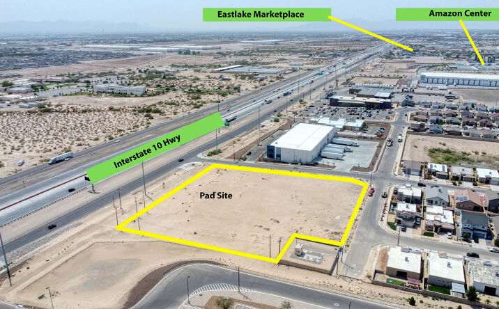 Pictures of Land property located at 13695 Gateway Blvd W, El Paso, TX 79928 for sales - image #1