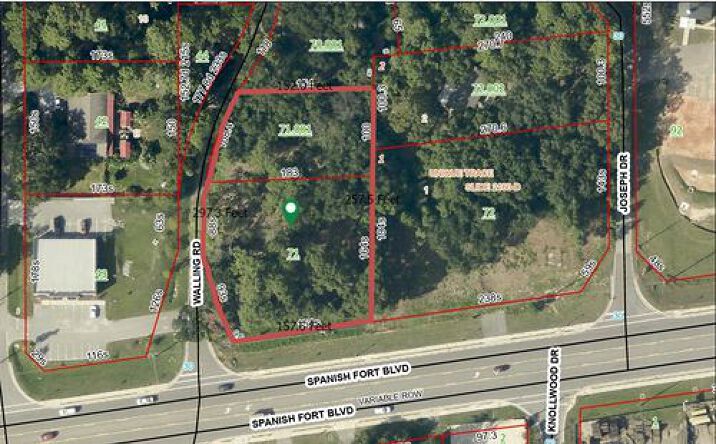 Pictures of Land property located at 7869 Spanish Fort Blvd, Spanish Fort, AL 36527 for sales - image #1