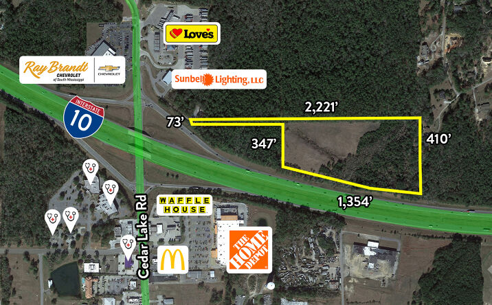 Pictures of Land property located at Cedar Lake Rd, Biloxi, MS 39532 for sales - image #1