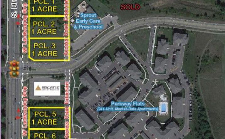 Pictures of Retail, Office, Land property located at 717-Pcl 3 S Drake Rd, Kalamazoo, MI 49009 for sales - image #1