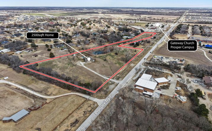 Pictures of Land property located at 3929 E Prosper Trail, Prosper, TX 75078 for sales - image #1