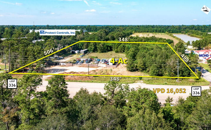 Pictures of Industrial, Land, Office, Retail property located at 2947 N Loop 336 E, Conroe, TX 77301 for sales - image #1