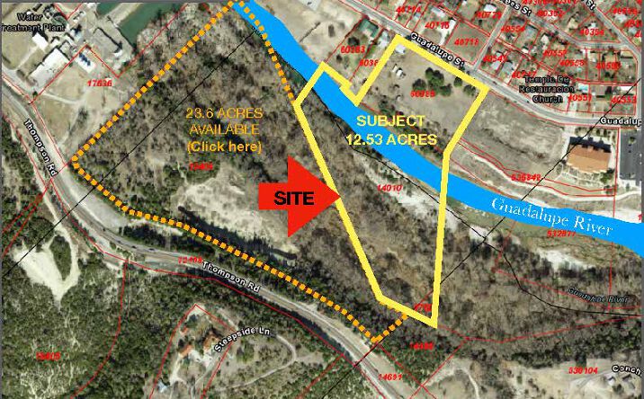 Pictures of Land property located at 613 Guadalupe Street, Kerrville, TX 78028 for sales - image #1