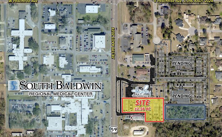 Pictures of Land property located at N McKenzie St, Foley, AL 36535 for sales - image #1