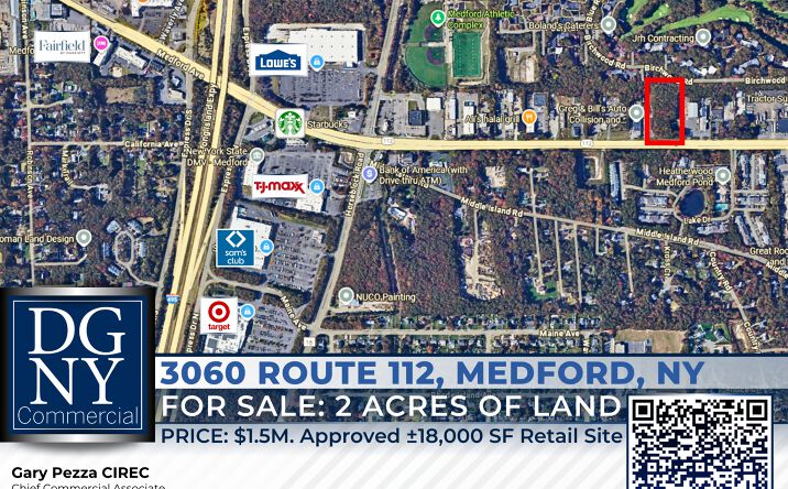 Pictures of Land property located at 3060 Rte 112, Medford, NY 11763 for sales - image #1