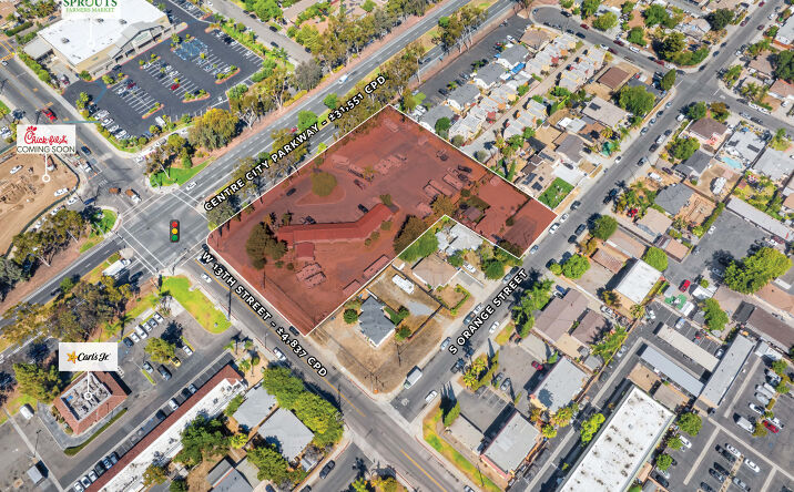 Pictures of Hospitality, Land, Retail property located at 450 W 13th Ave, Escondido, CA 92025 for sales - image #1