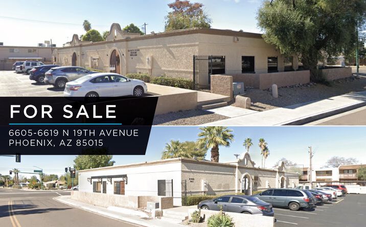 Pictures of Office property located at 6605-6619 N 19th Ave, Phoenix, AZ 85015 for sales - image #1