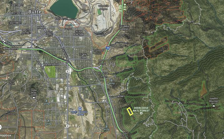 Pictures of Land property located at Mine Survey #7882 Tract 2 N, Butte, MT 59701 for sales - image #1