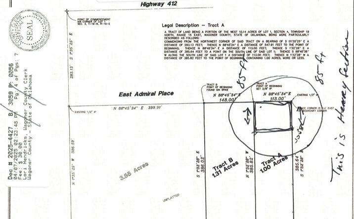 Pictures of Industrial, Retail property located at 23882 E Admiral Place, Catoosa, OK 74015 for sales - image #1