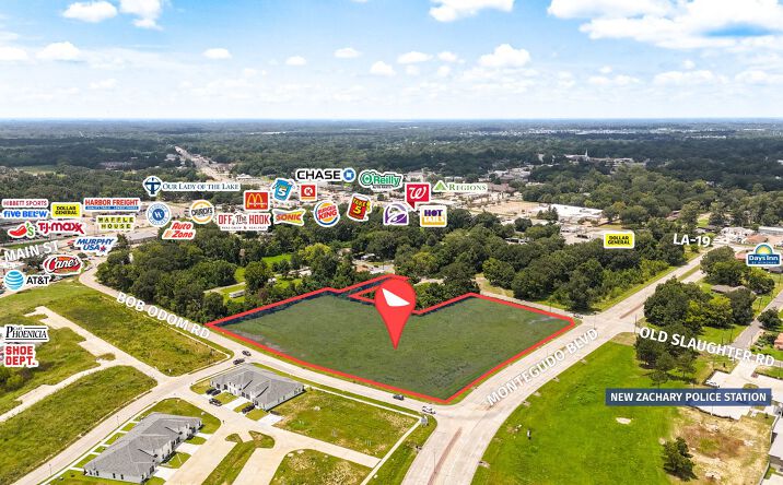 Pictures of Land property located at Montegudo Blvd at Bob Odom Dr, Zachary, LA 70791 for sales - image #1