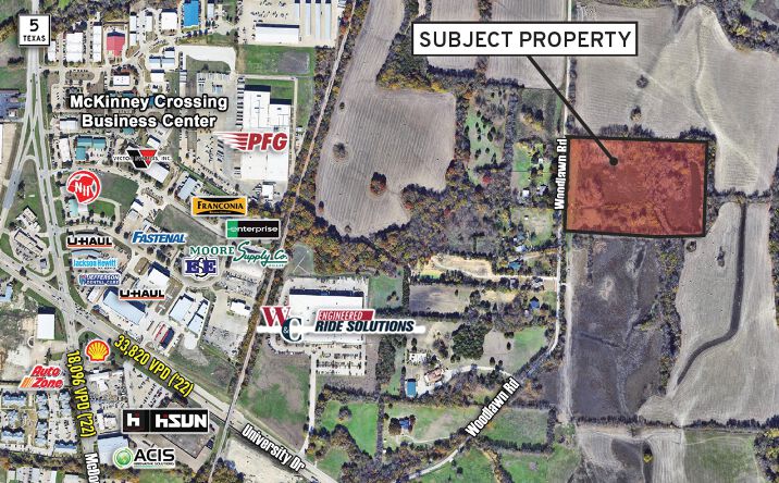Pictures of Land property located at Woodlawn Rd, McKinney, TX 75069 for sales - image #1
