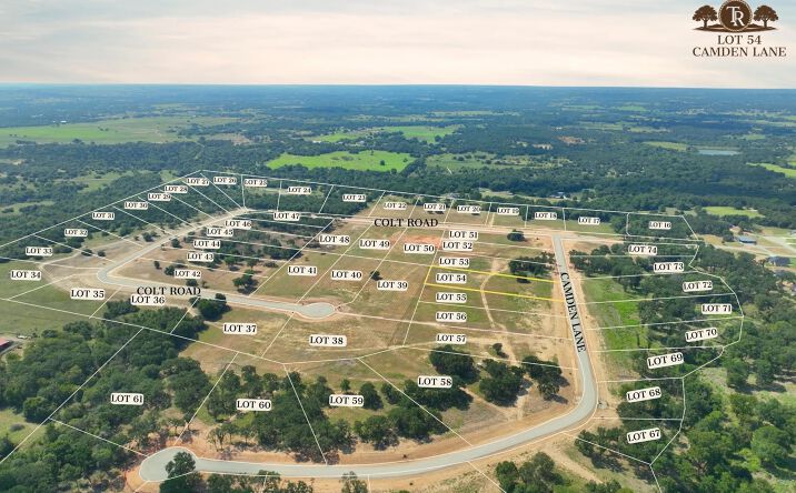 Pictures of Land property located at Lot 54 Camden Lane, Springtown, TX 76082 for sales - image #1