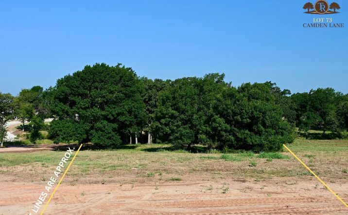 Pictures of Land property located at Lot 73 Camden Lane, Springtown, TX 76082 for sales - image #1