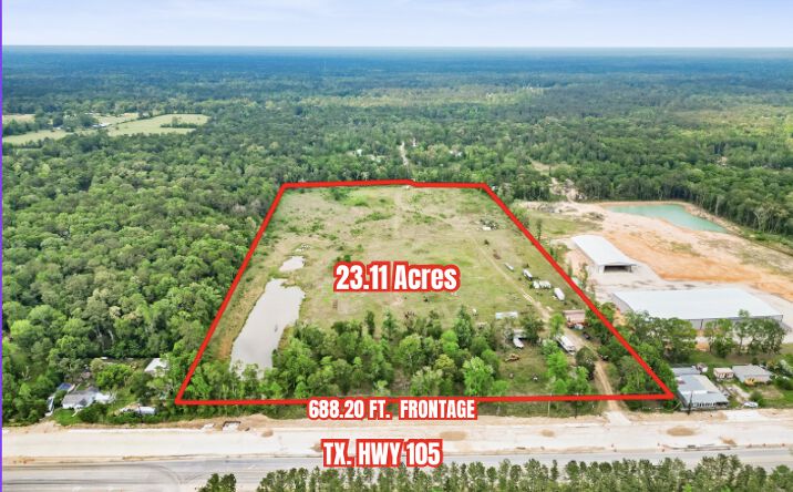 Pictures of Land property located at 19399 Hwy 105, Cleveland, TX 77328 for sales - image #1
