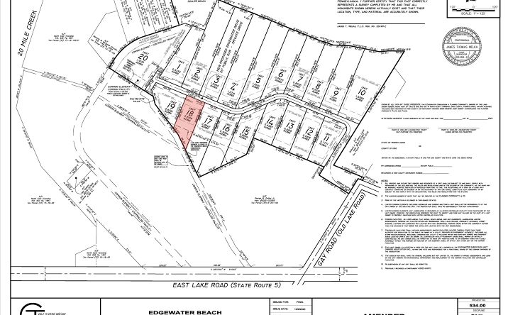 Pictures of Land property located at 103 Edgewater Drive, North East, PA 16428 for sales - image #1
