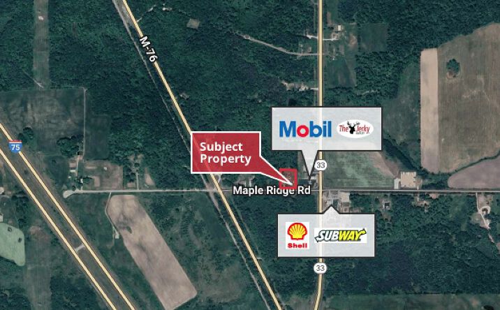 Pictures of Land property located at 8038 Maple Ridge Rd, Alger, MI 48610 for sales - image #1
