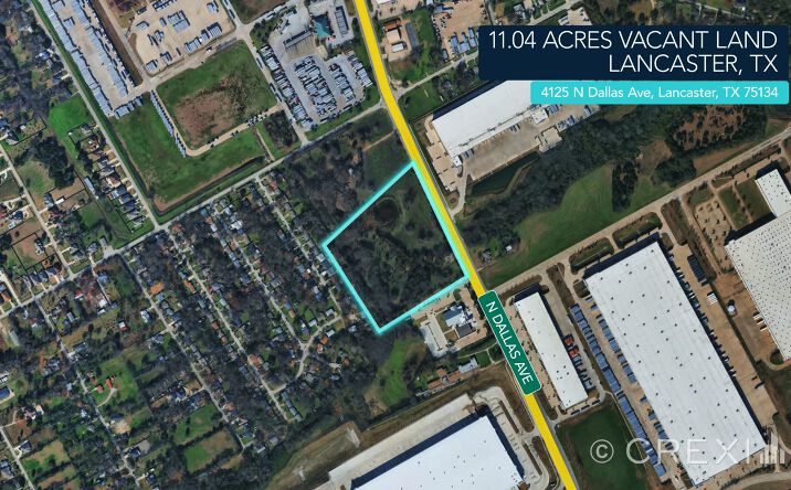 Pictures of Land property located at 4125 N Dallas Ave, Lancaster, TX 75134 for sales - image #1