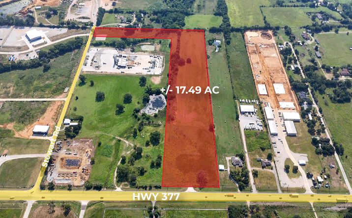 Pictures of Land property located at 4354 US-377, Aubrey, TX 76227 for sales - image #1