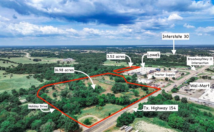 Pictures of Land, Retail property located at S Broadway St, Sulphur Springs, TX 75482 for sales - image #1
