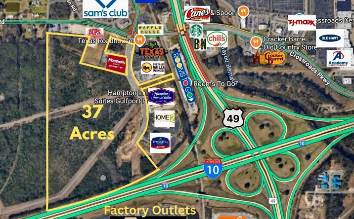 Pictures of Land property located at 15393 Landon Rd, Gulfport, MS 39503 for sales - image #1