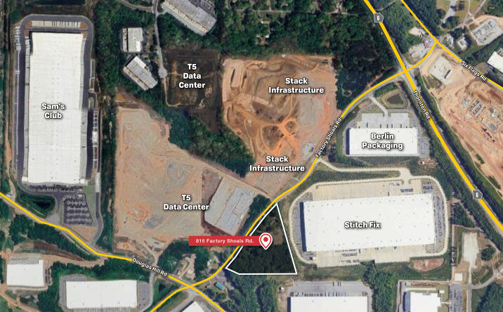 Pictures of Land property located at 815 Factory Shoals Rd, Lithia Springs, GA 30122 for sales - image #1