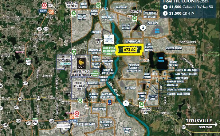Pictures of Land property located at S County Rd 419, Chuluota, FL 32766 for sales - image #1