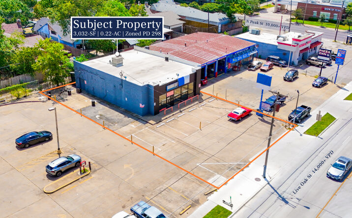 Pictures of Retail property located at 4312 Live Oak St, Dallas, TX 75204 for sales - image #1