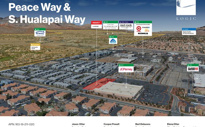 Pictures of Land property located at Peace Way and Hualapai Way, Las Vegas, NV 89147 for sales - image #1