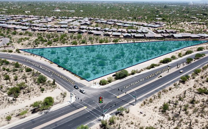 Pictures of Land property located at 5355 W. Camino De Manana, Tucson, AZ 85742 for sales - image #1