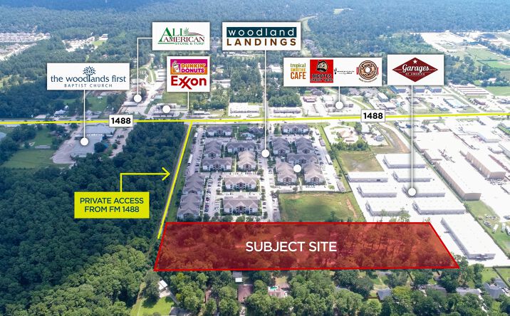 Pictures of Land property located at 5412 FM 1488, Magnolia, TX 77354 for sales - image #1