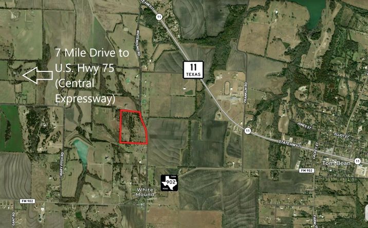 Pictures of Land property located at Whitemound Rd, ETJ of Tom Bean, TX 75090 for sales - image #1
