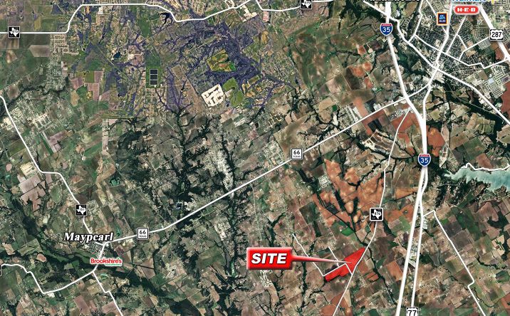 Pictures of Land property located at FM-876 & Sims Rd, west of I-35 Southwest, Waxahachie, TX 75167 for sales - image #1