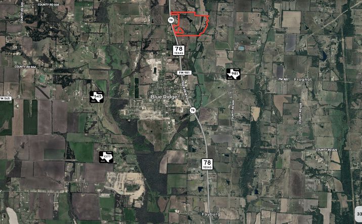 Pictures of Land property located at State Highway 78, Blue Ridge, TX 75424 for sales - image #1