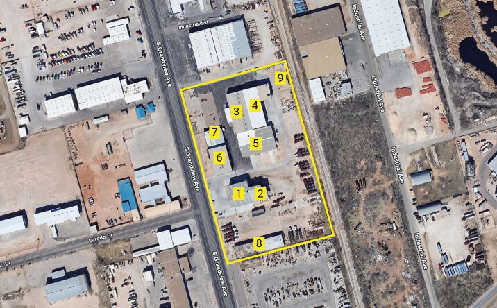 Pictures of Industrial property located at 1105 S Grandview Ave, Odessa, TX 79761 for sales - image #1