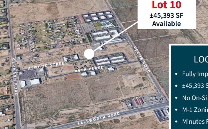 Pictures of Land property located at 7344 S Atwood, Mesa, AZ 85212 for sales - image #1