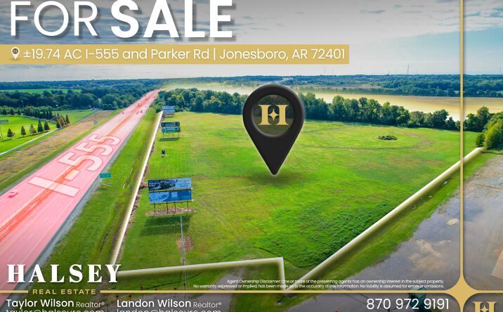 Pictures of Land property located at Parker Rd and I-555, Jonesboro, AR 72401 for sales - image #1