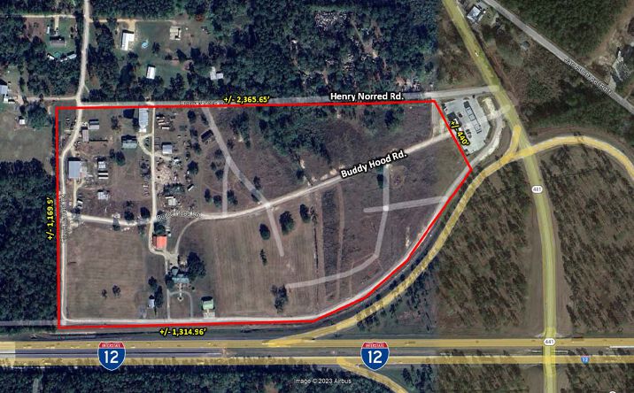 Pictures of Land property located at Buddy Hood Rd. & I-12, Holden, LA 70744 for sales - image #1