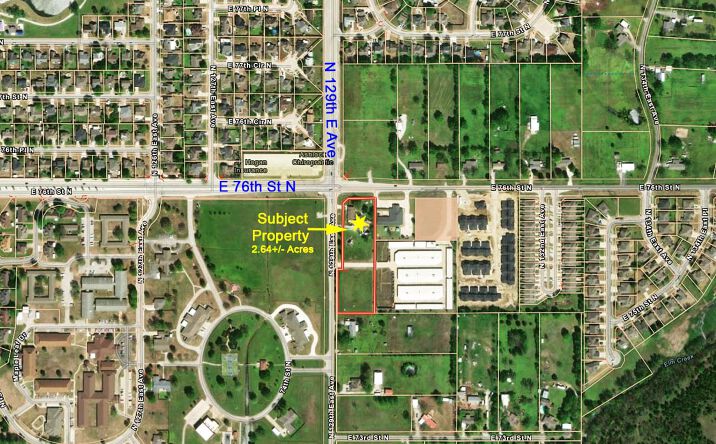 Pictures of Land property located at 7529 N 129th E Ave, Owasso, OK 74055 for sales - image #1