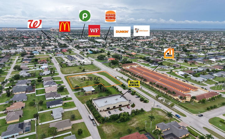Pictures of Land property located at 4441 Chiquita Blvd S, Cape Coral, FL 33914 for sales - image #1