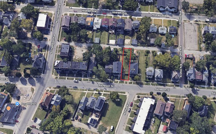 Pictures of Land, Multifamily property located at 1233 Atcheson St, Columbus, OH 43203 for sales - image #1
